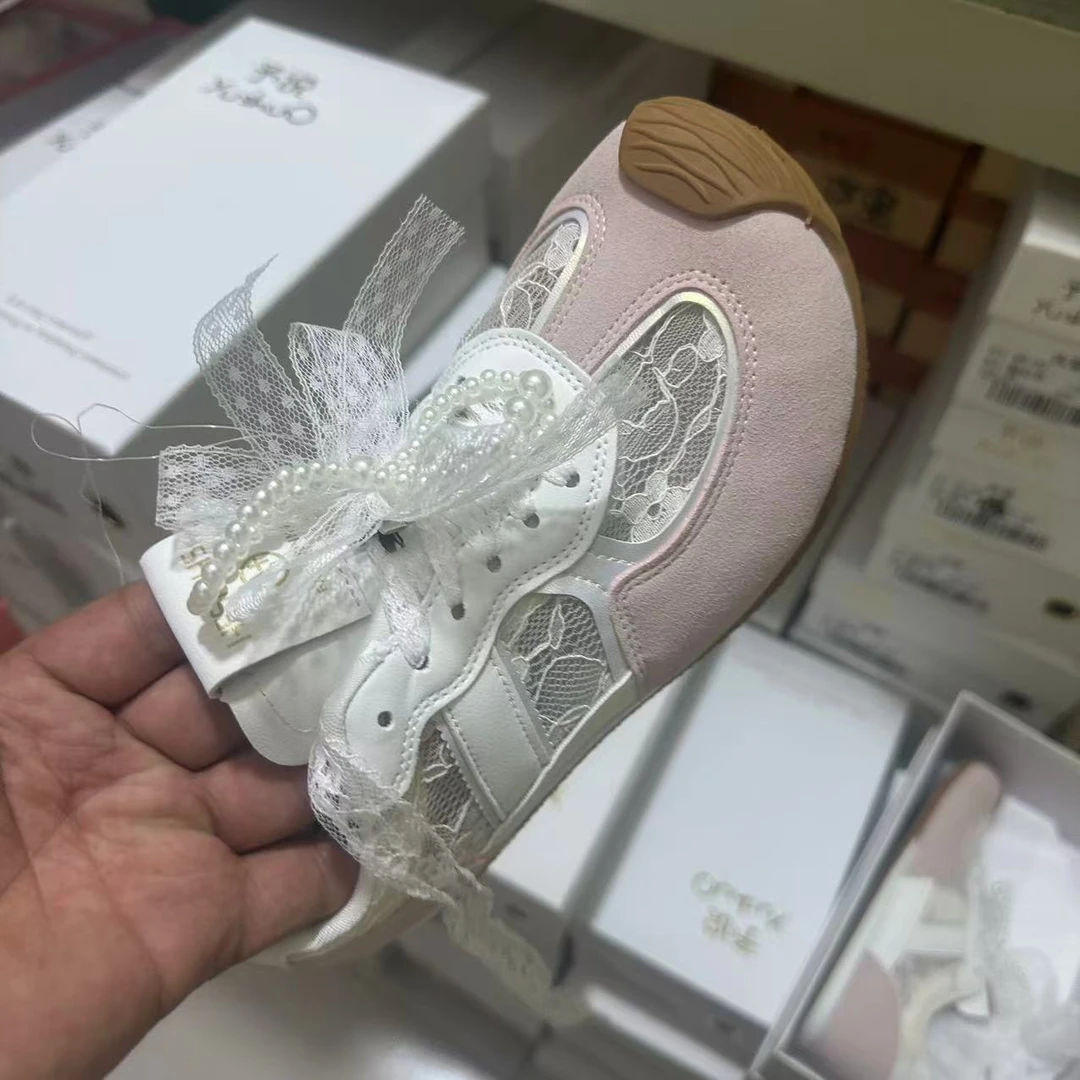 休闲单网蕾丝牛筋底89-92