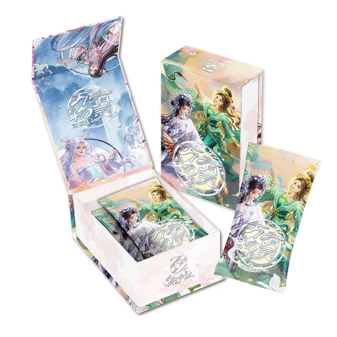 【吃吃/叠叠】趣卡社万物有灵花间竹梦国风第四弹收藏卡