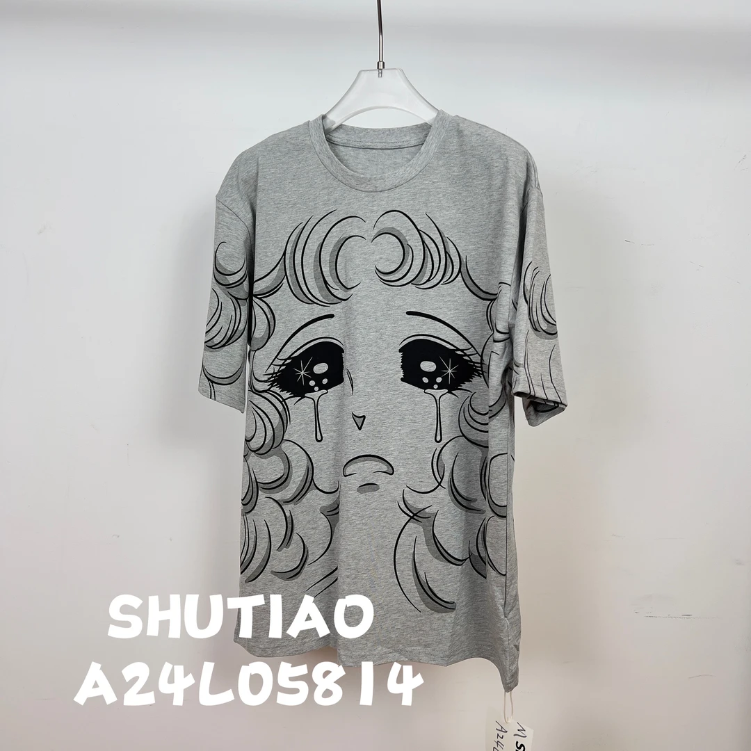 【SHUTIAO】2024秋冬：新款小众设计款T恤A24L05814