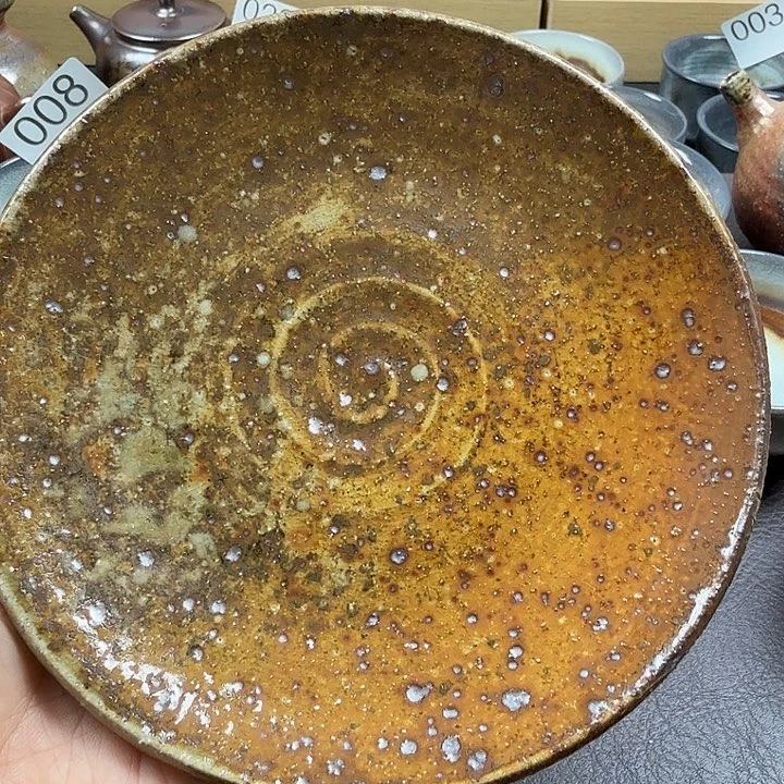 手工手作柴烧壶承