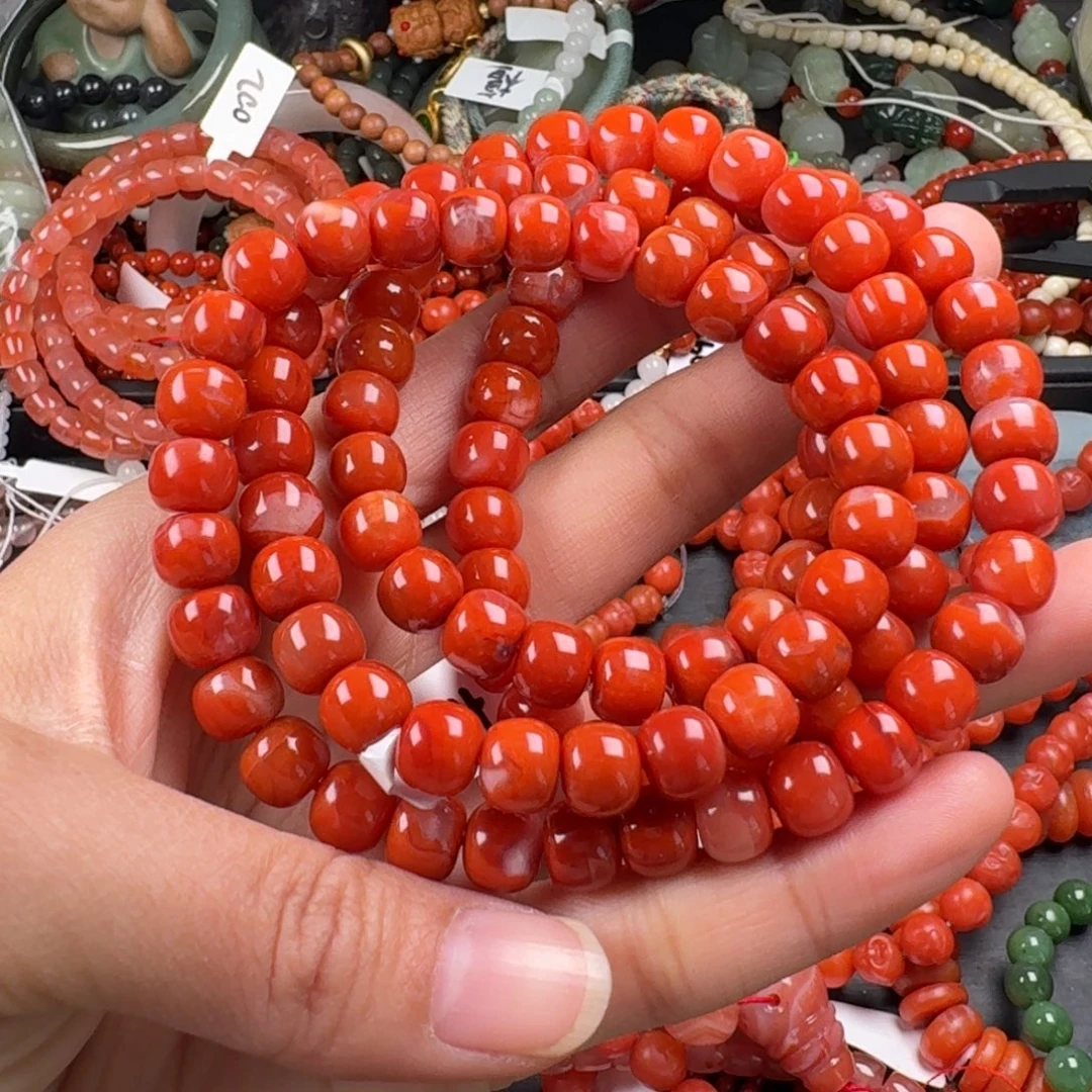 南红玛瑙未镶嵌珠宝奇石8.8