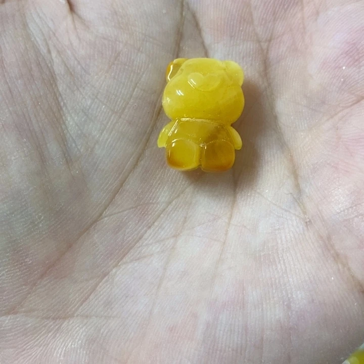 未镶嵌蜜蜡裸石吊坠