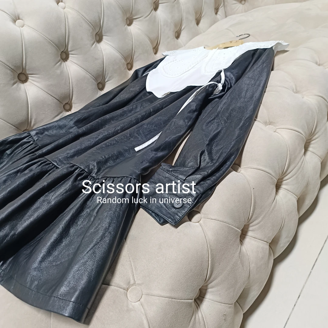 【Scissors artist】高端设计师走秀女装连衣裙4989
