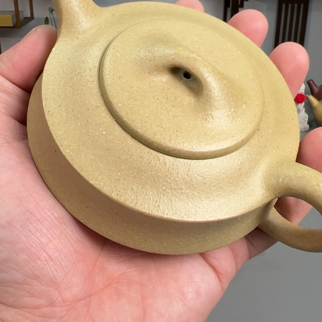 静***心茶壶紫砂梨皮周盘微微瑕