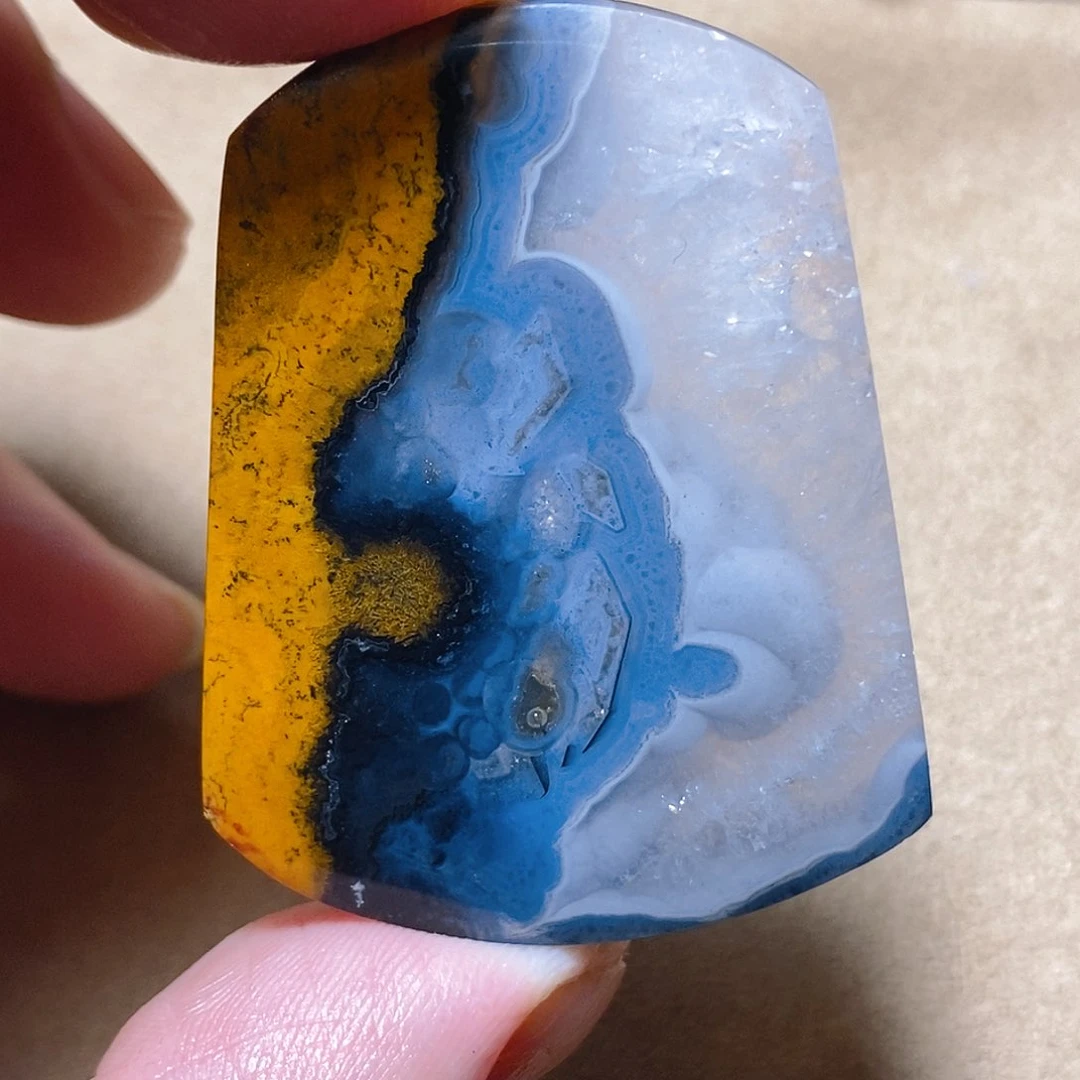 未镶嵌颈饰玛瑙/玉髓放**刀