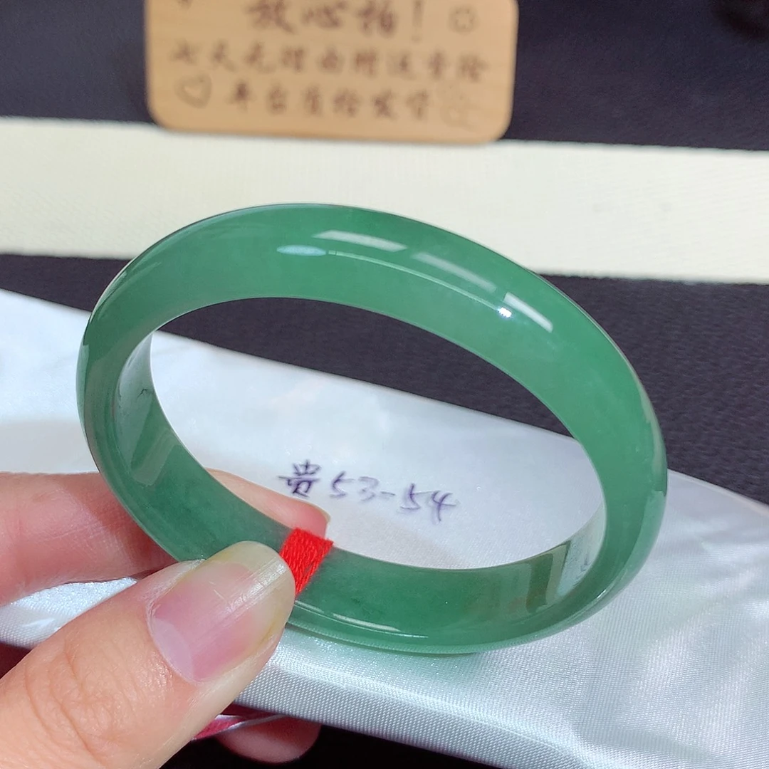 翡翠未镶嵌手镯3014