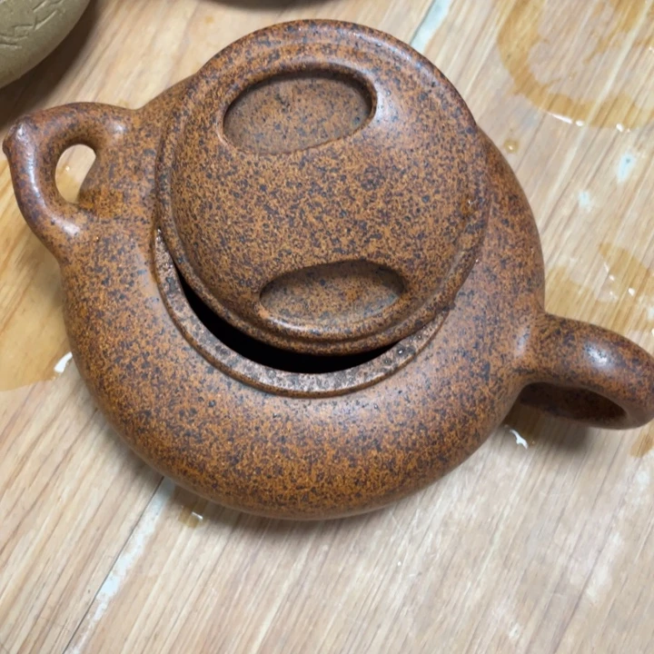 三***梅茶壶底槽青紫砂藝術作品