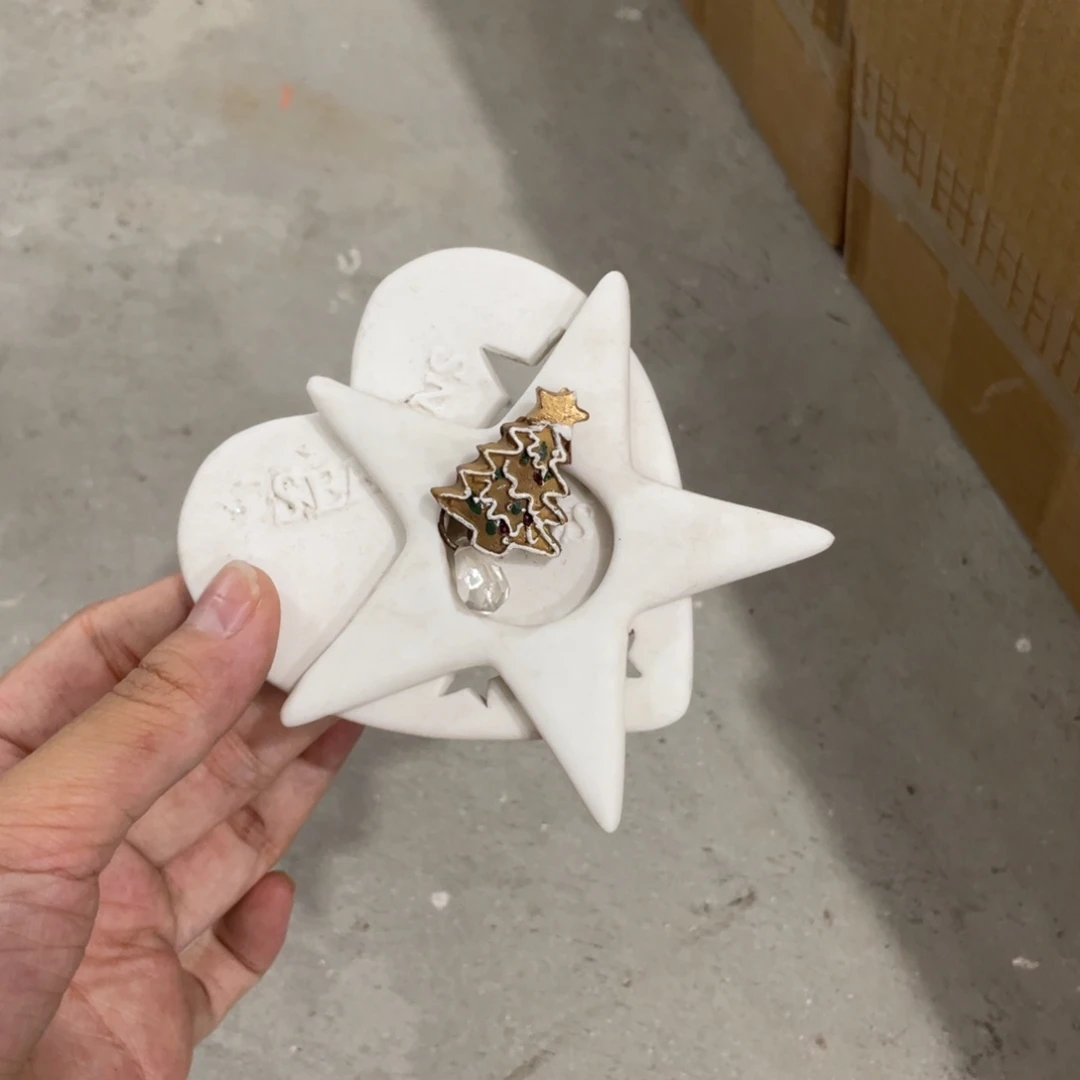 明***岛瓷片工艺品默认微瑕看好再拍不退不换