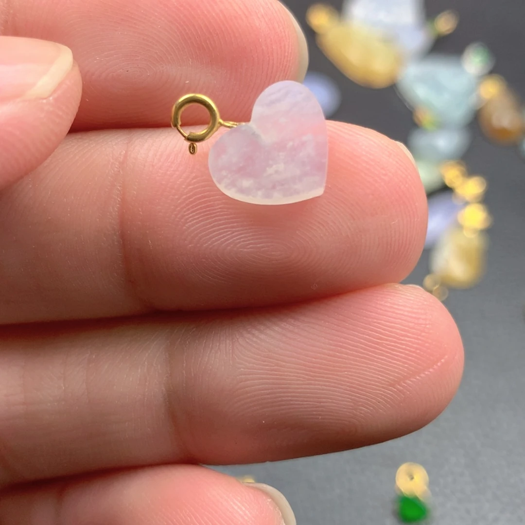 【闪购商品】颈饰18K金镶嵌翡翠翡翠