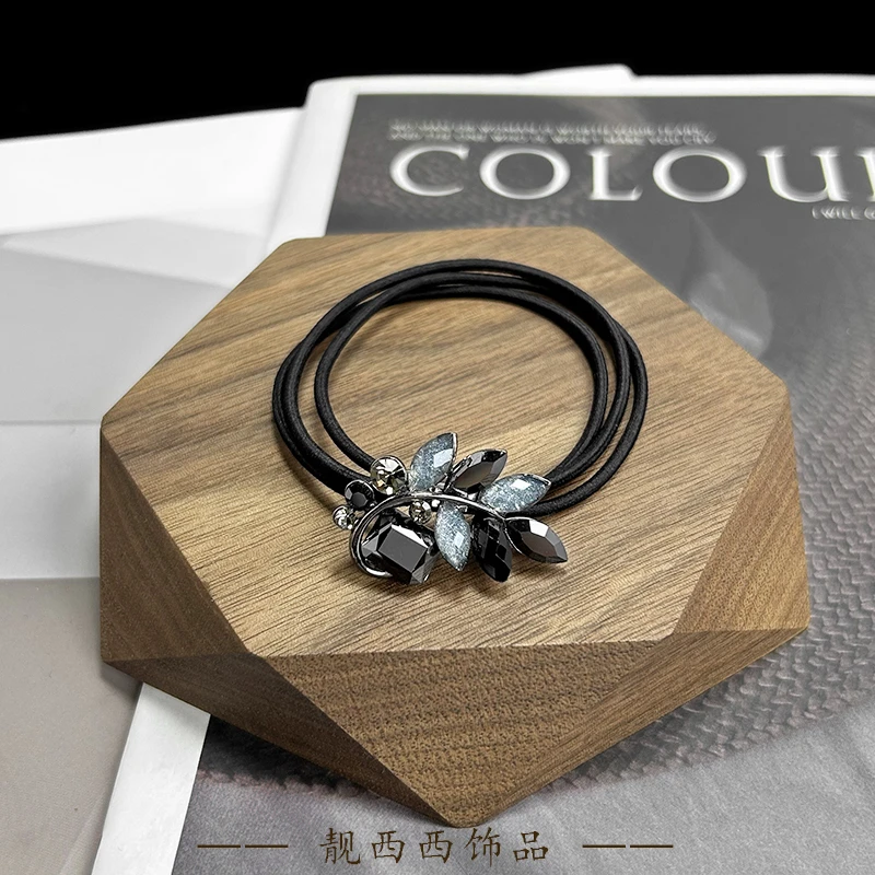 【LXX靓西西】314 皮筋落叶精致百搭高弹力三股皮筋