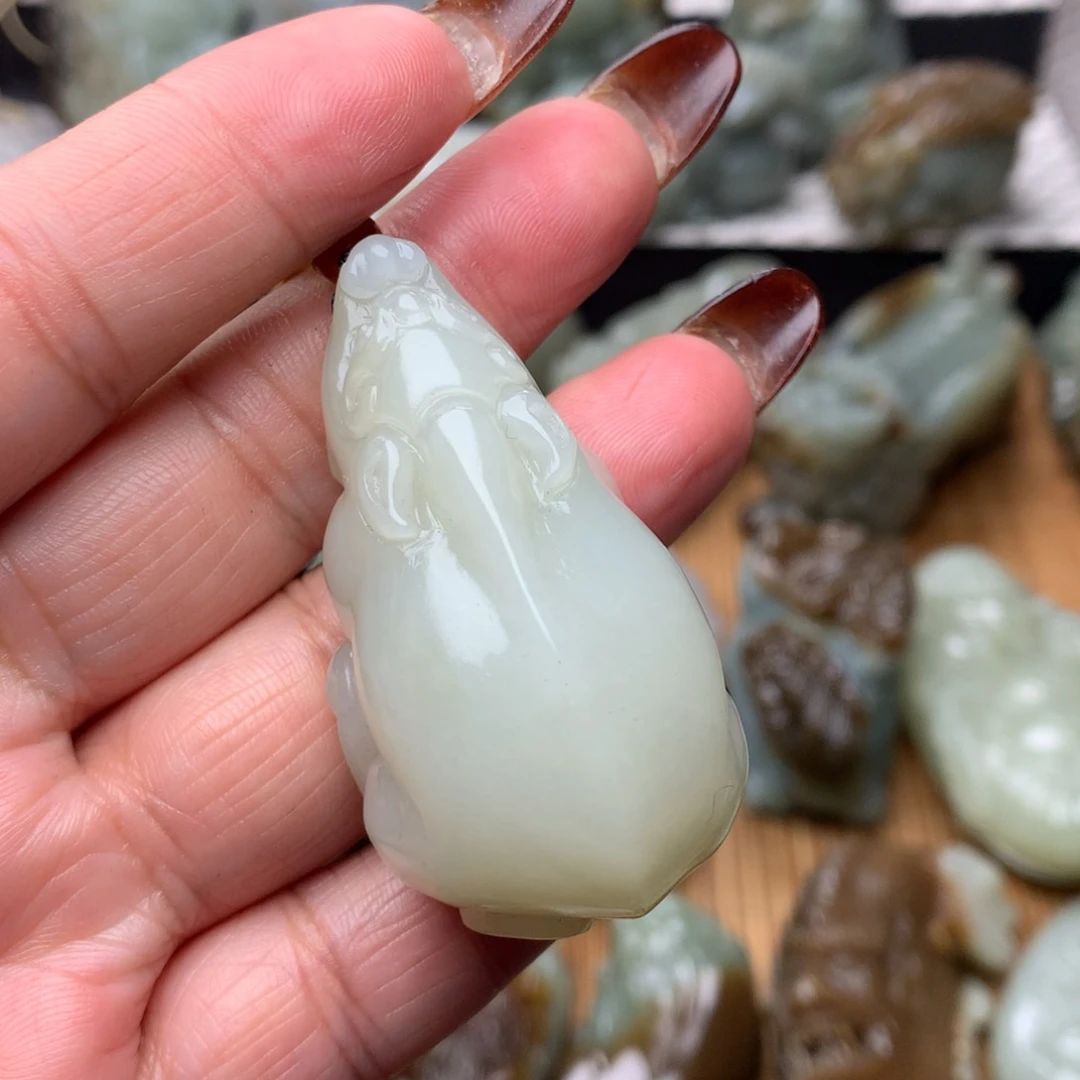 和田玉挂件未镶嵌陈*洲