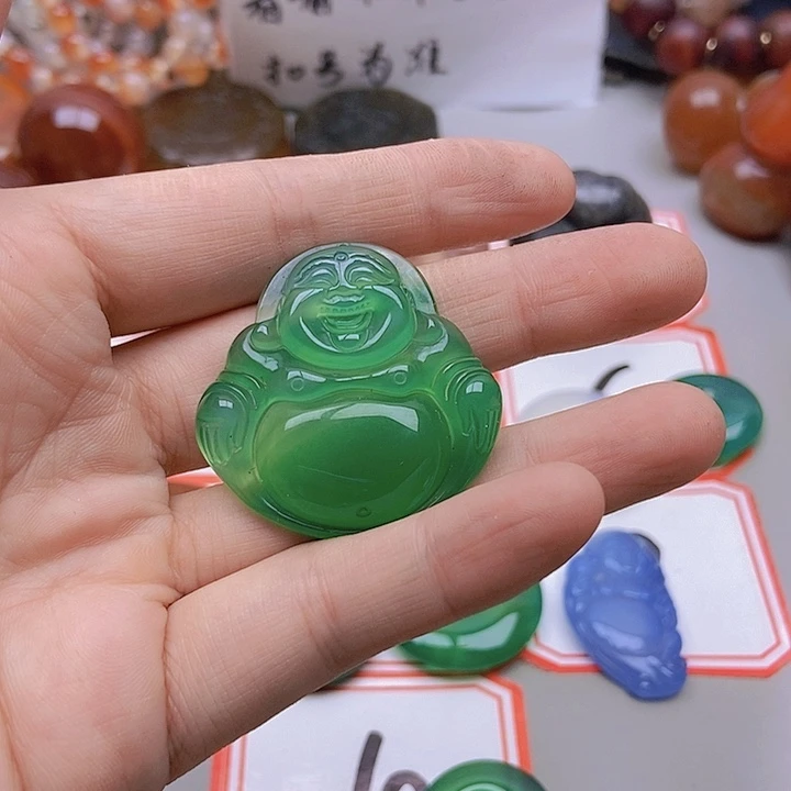 【闪购商品】未镶嵌玛瑙/玉髓珠宝半成品独**二