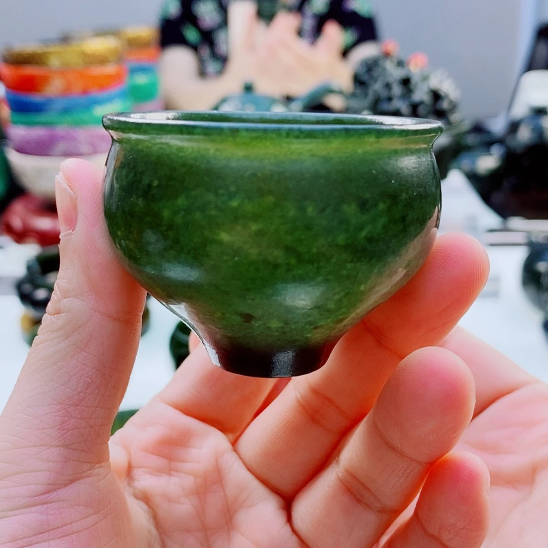 和田玉（青玉）未镶嵌把件