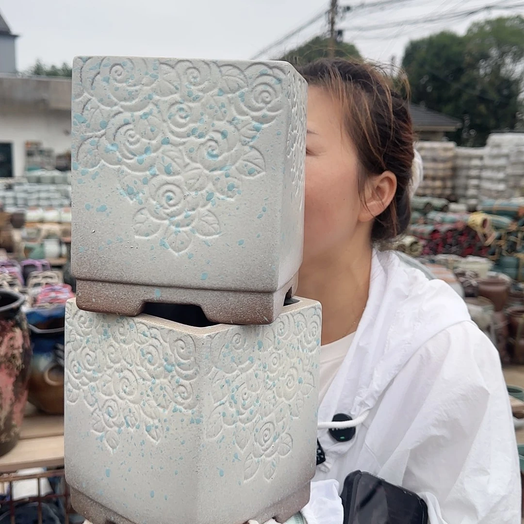 王嫂花盆1109-328高17口15