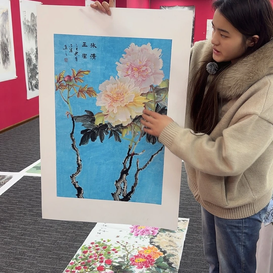 国画国画作品纯手绘