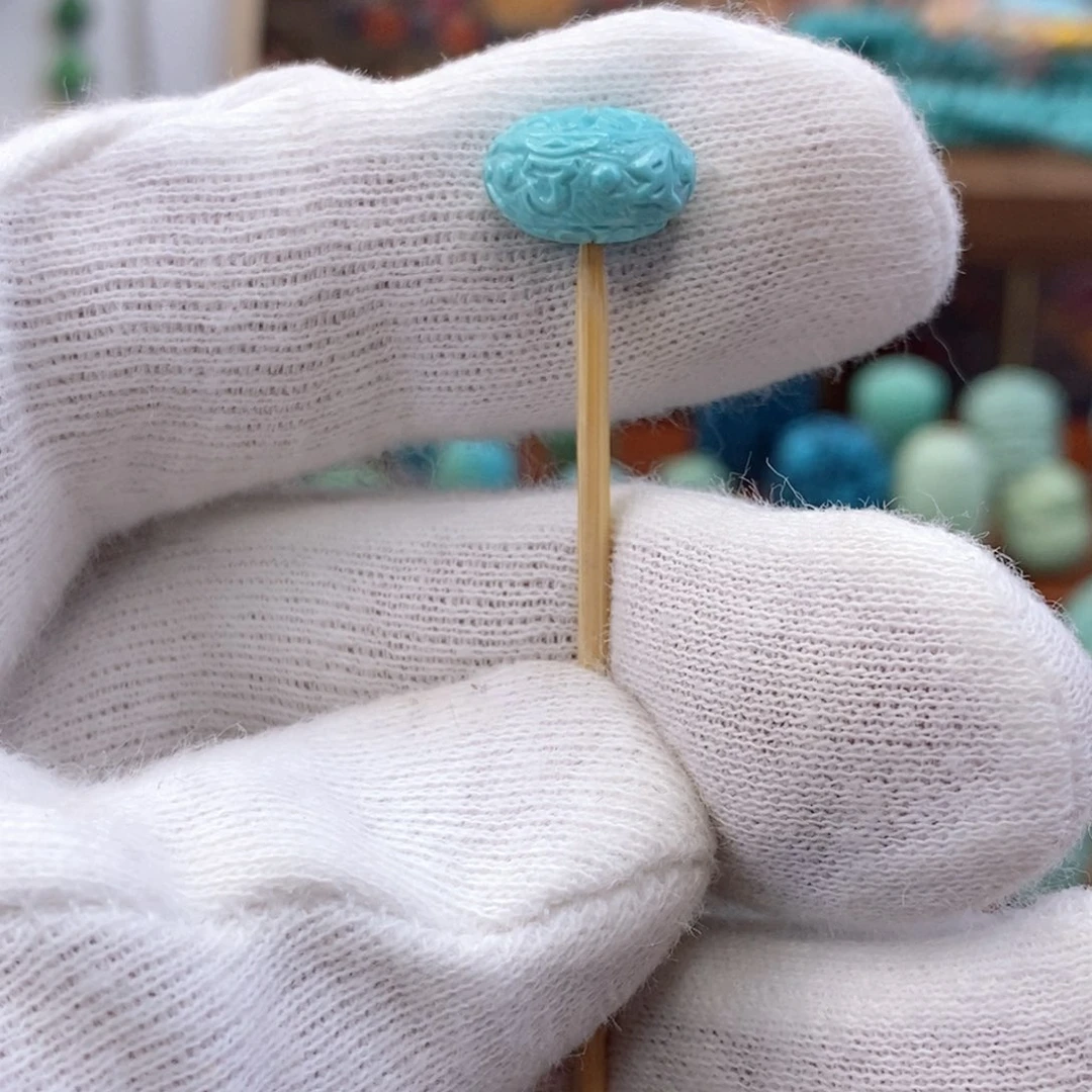 未镶嵌绿松石珠宝奇石