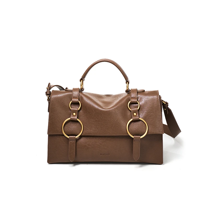 【西木汀】夜行者 经典医生包包女士单肩简约小众休闲百搭时尚