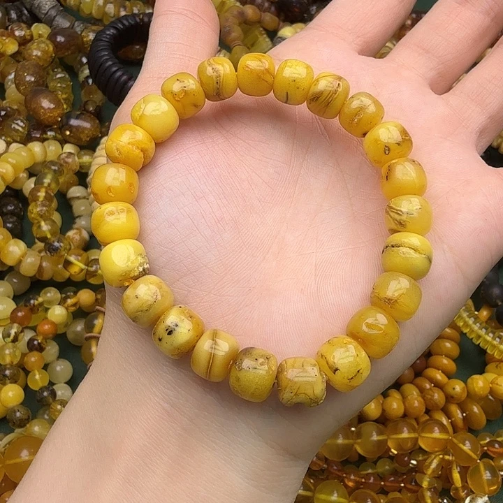 琥珀未镶嵌珠宝奇石
