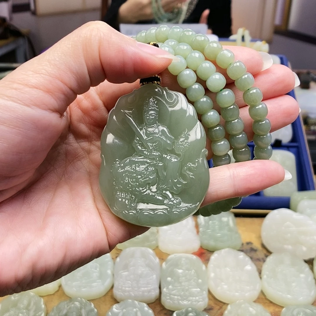 和田玉颈饰未镶嵌·