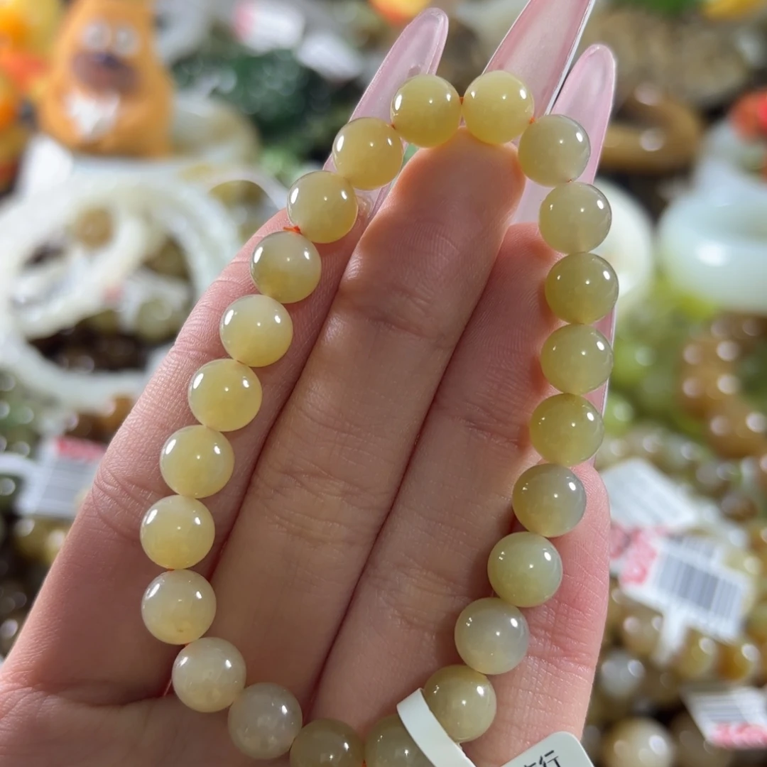 和田玉未镶嵌手链197