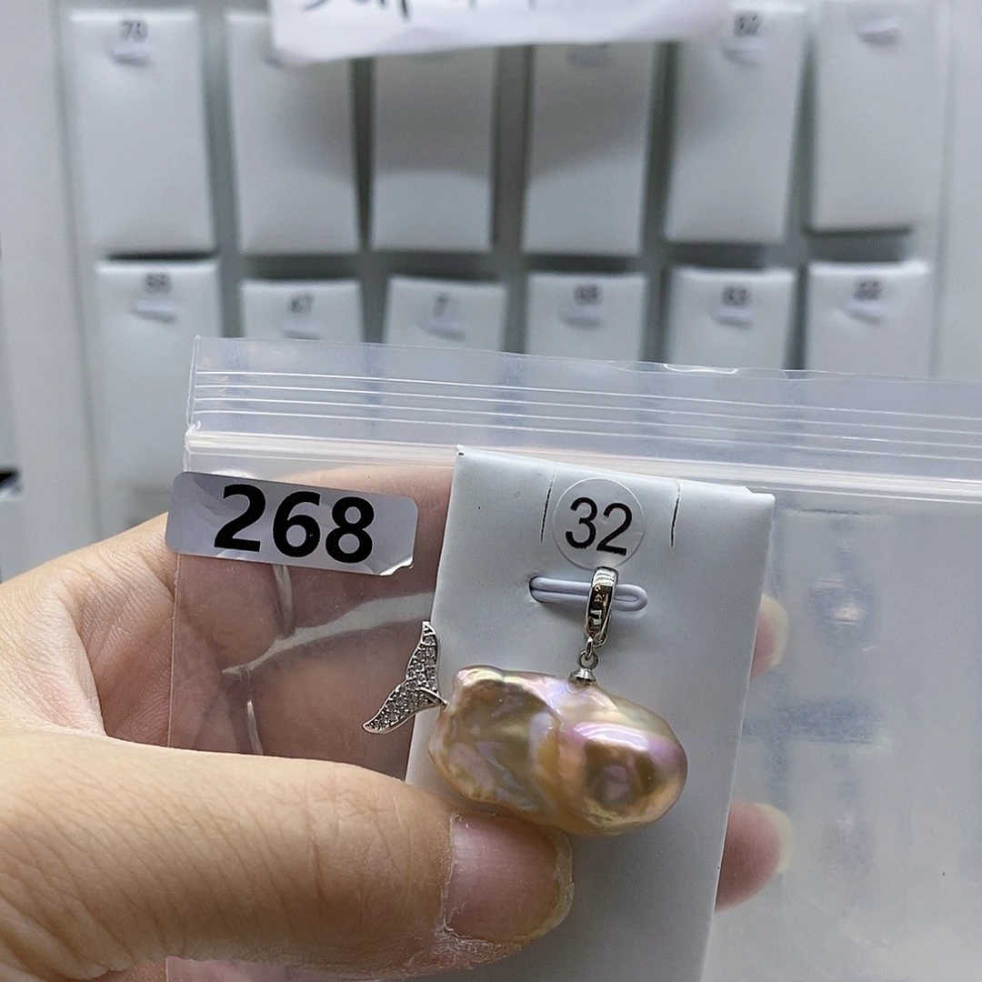 颈饰合金淡水珍珠
