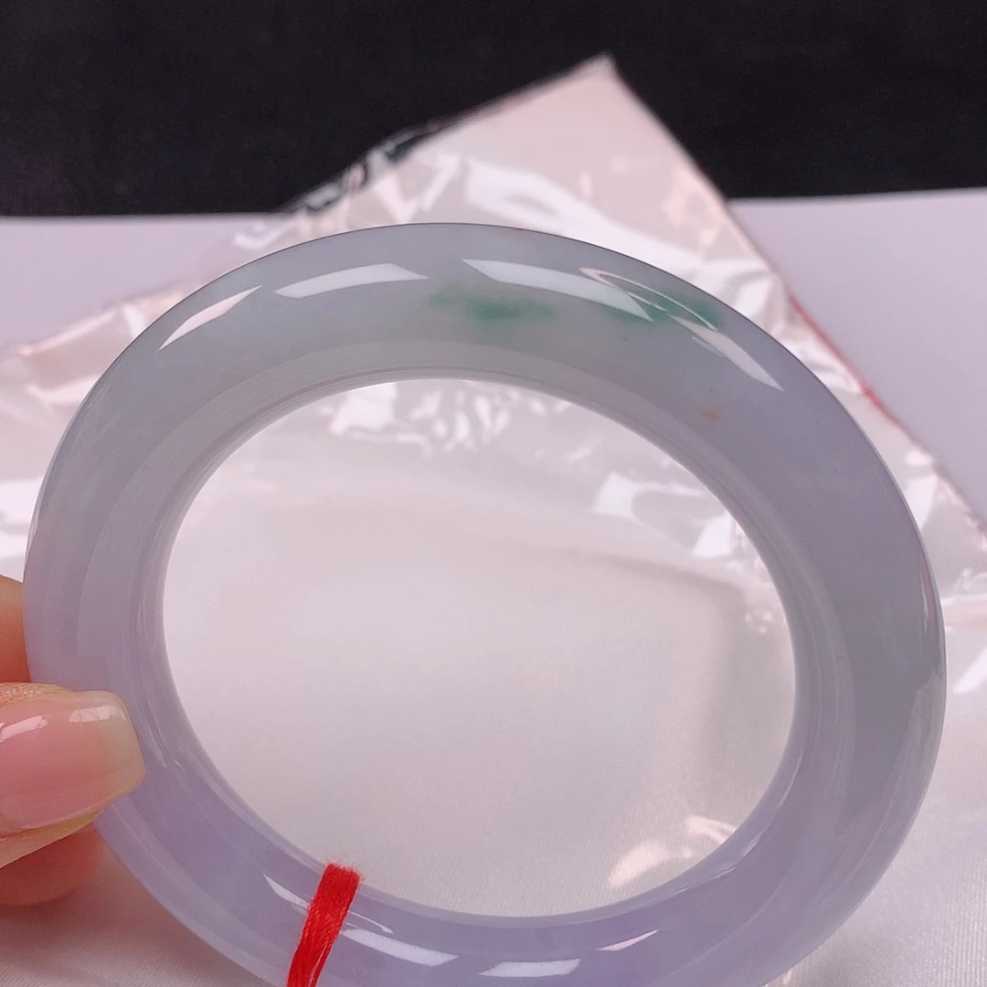 【闪购商品】未镶嵌手镯翡翠57圆条手镯