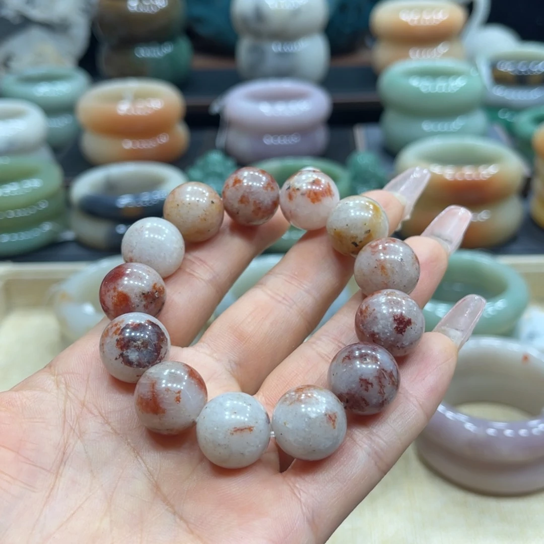 石英质玉手镯未镶嵌胖****6