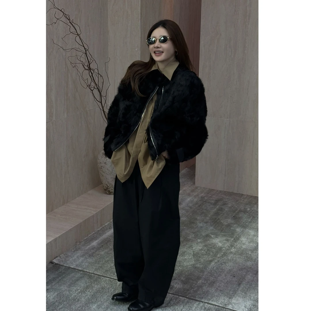 【CHUMINGMING】《湖羊》徐徐皮毛一体外套AAMU02W0