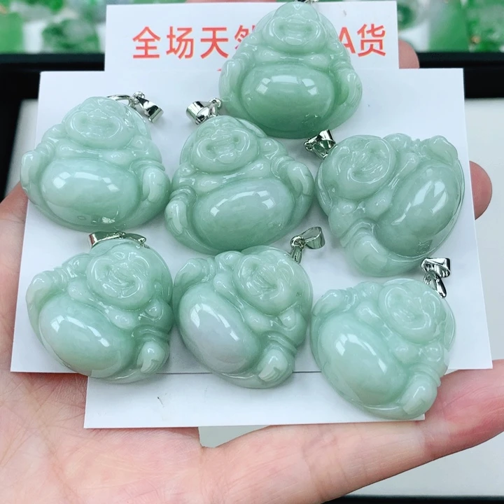 翡翠挂件银S925镶嵌多样性发其1