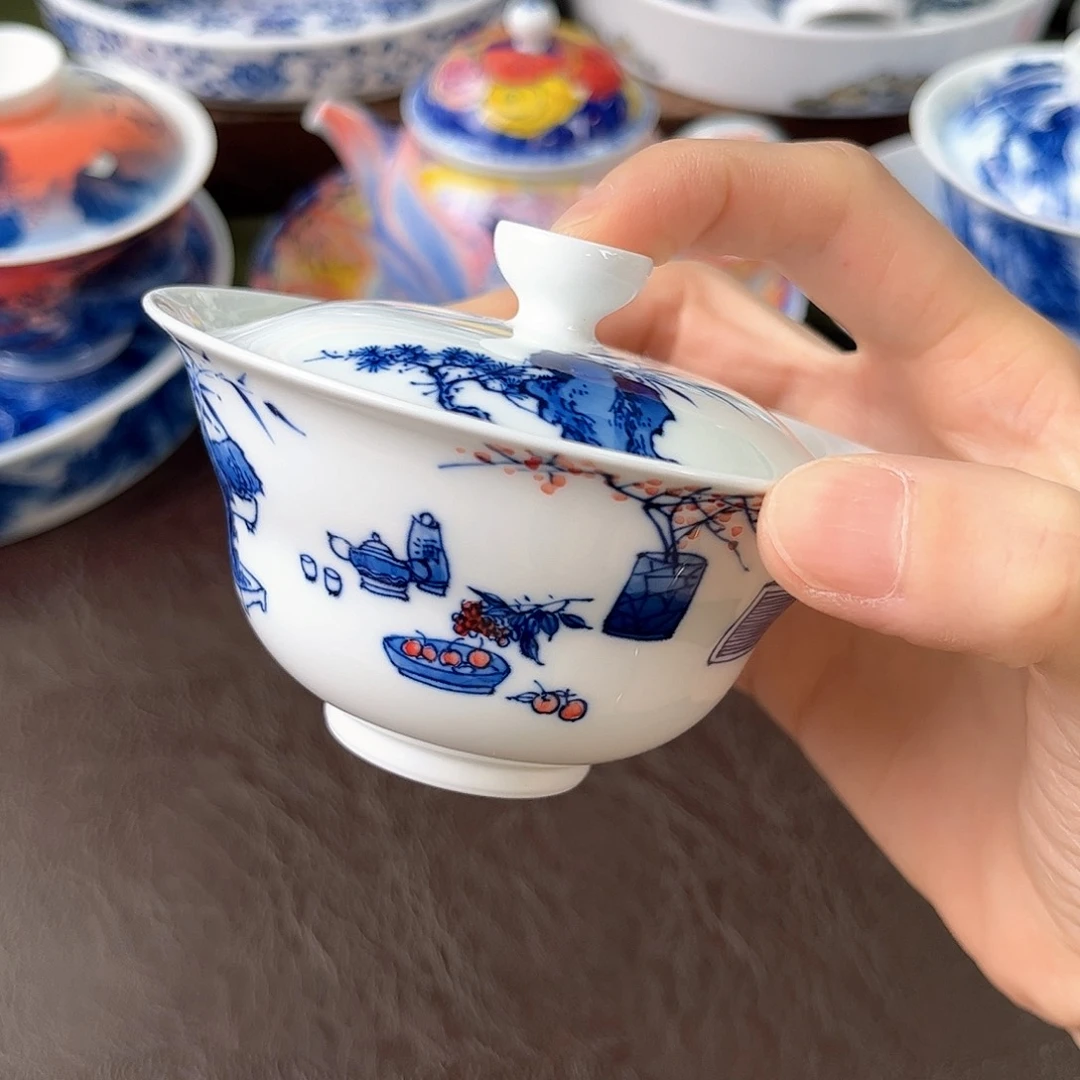 手绘高温瓷器瓷器