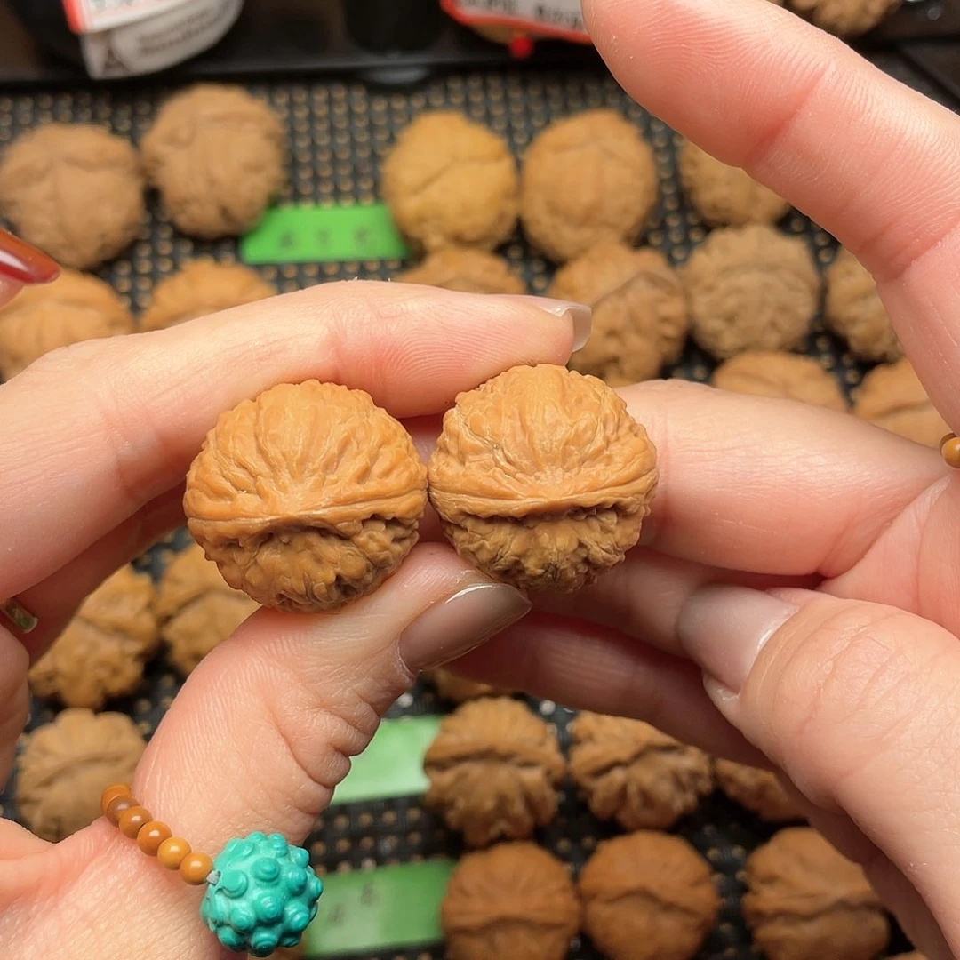 文玩核桃吊坠24尺全品水晶小苹果0006