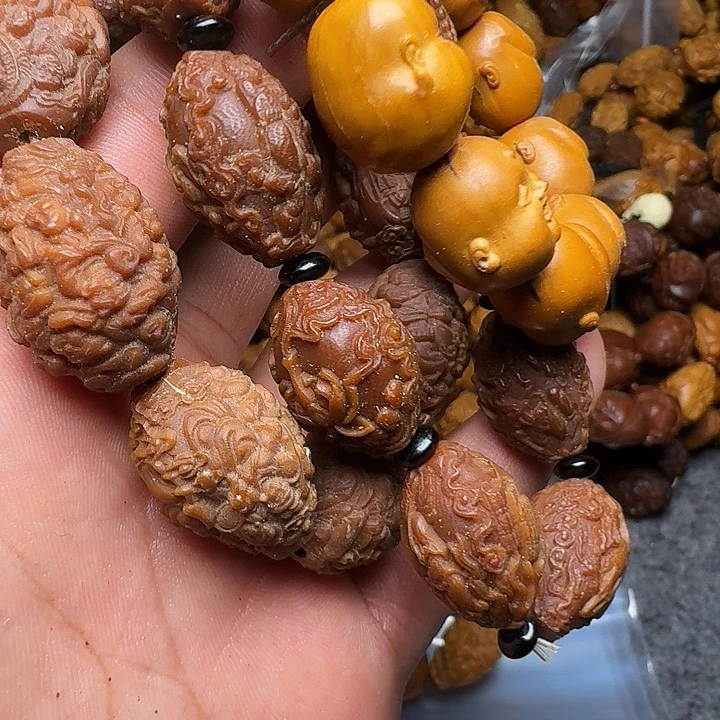 橄榄核手串我的小