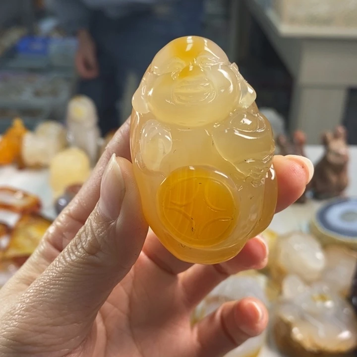 玛瑙/玉髓吊坠(不含链)未镶嵌