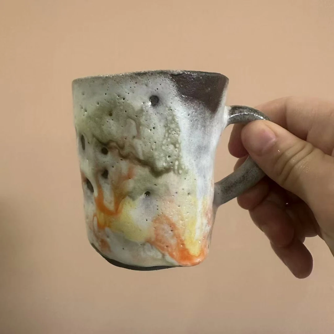 柴烧志野马克