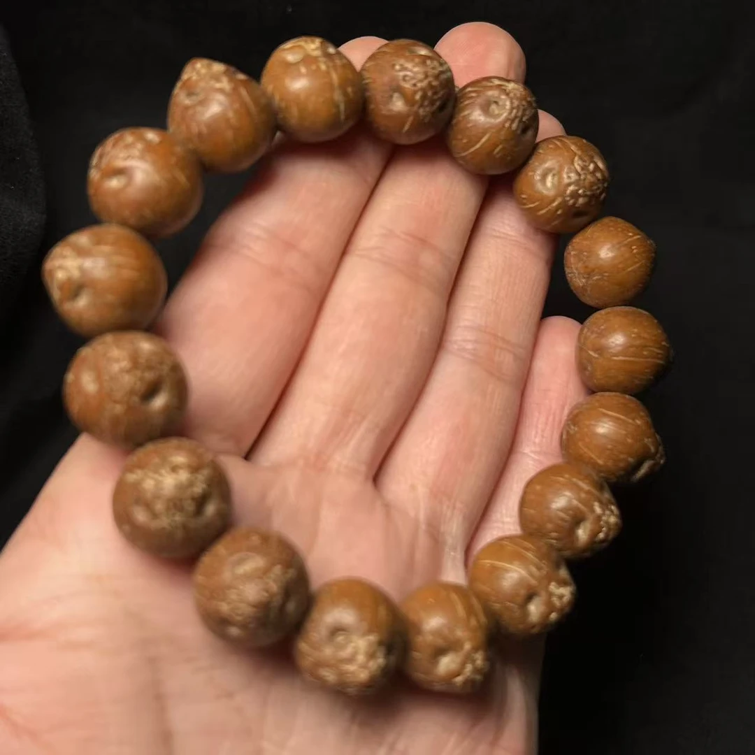 【刘云天专属】L0674 紫金鼠原皮手串13mm+