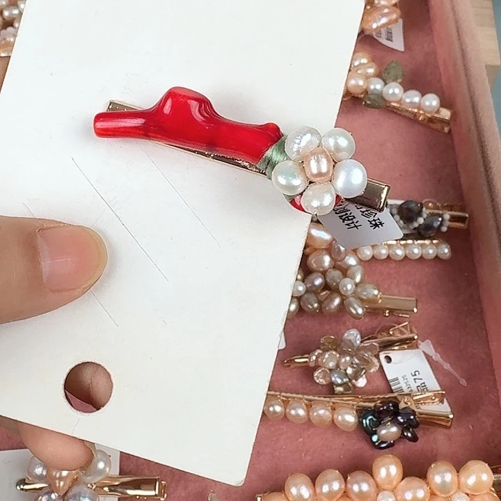 淡水珍珠未镶嵌发饰