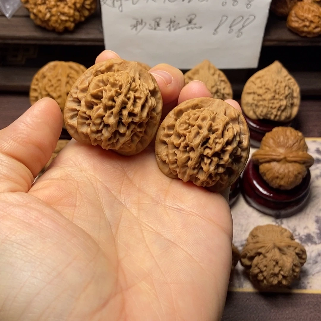 把件文玩核桃全品秦闷尺寸37