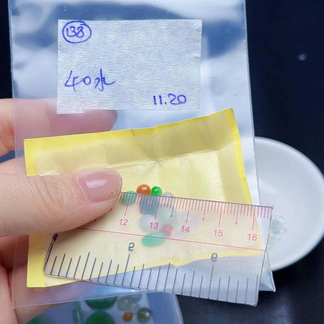 梦***晶定制翡翠未镶嵌不退