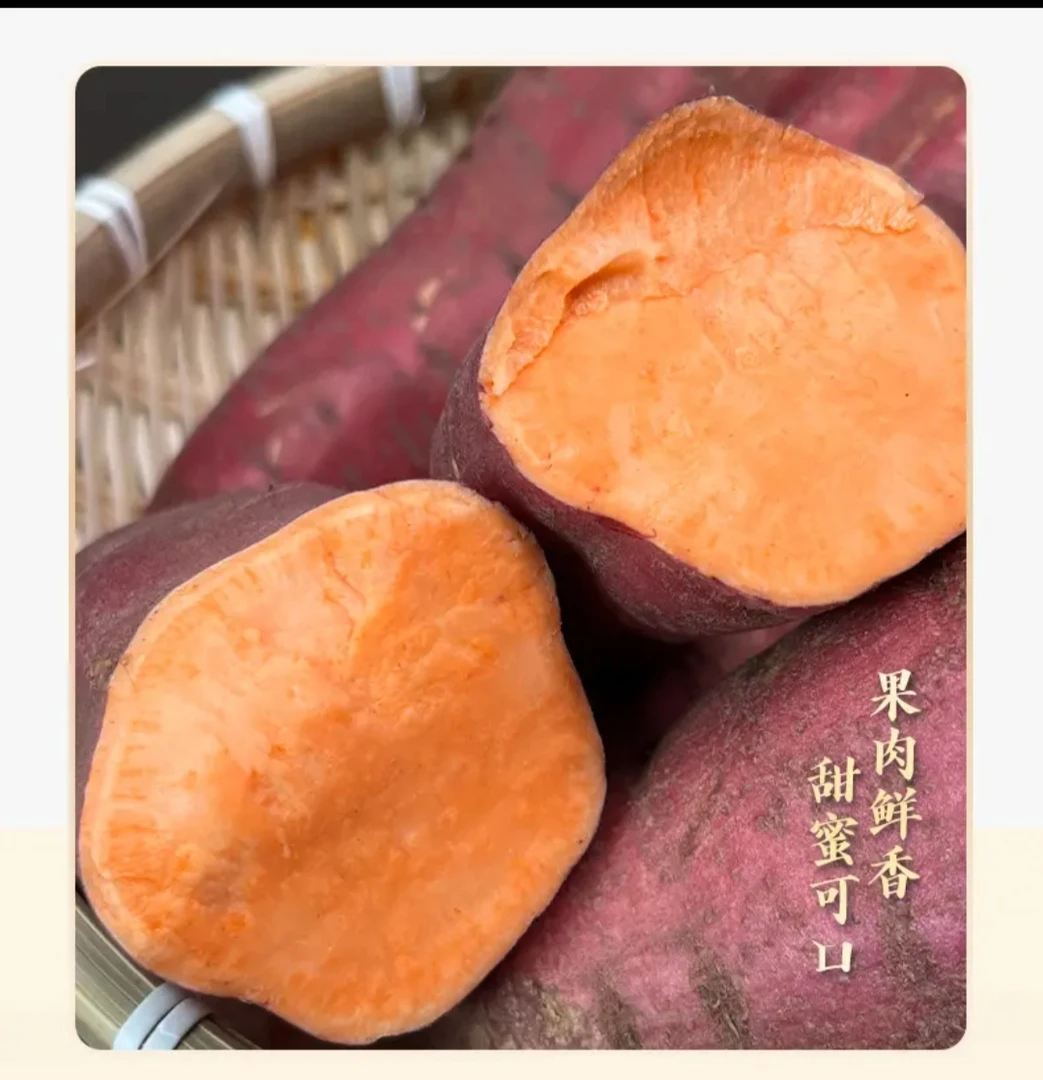 【小斌】混装发货新鲜现挖正宗西瓜红红薯香甜软糯