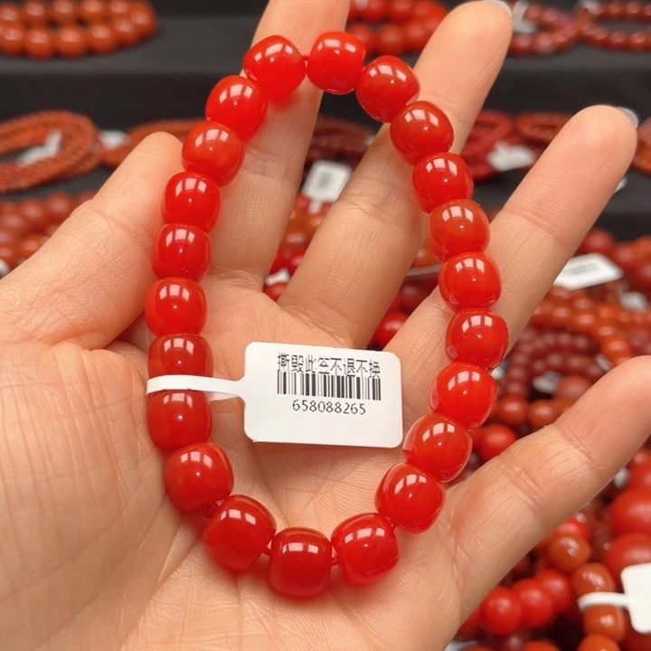南红玛瑙手链未镶嵌用****3