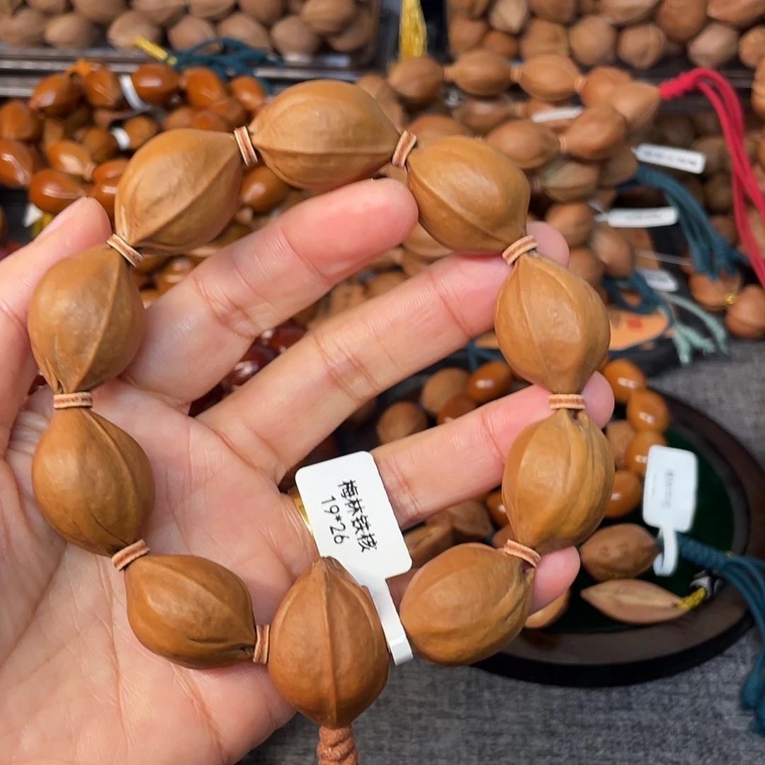 蘇***.橄榄核手串/手链梅林铁核1926手串