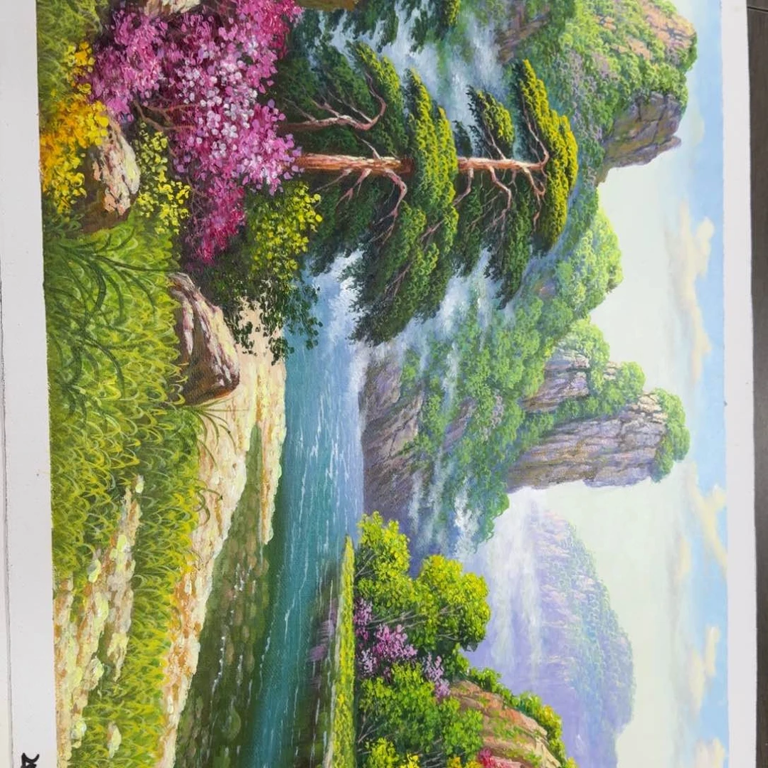 油画我也想要这样一个