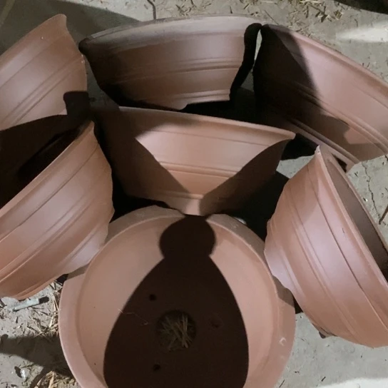紫砂花盆100-7。 23-10