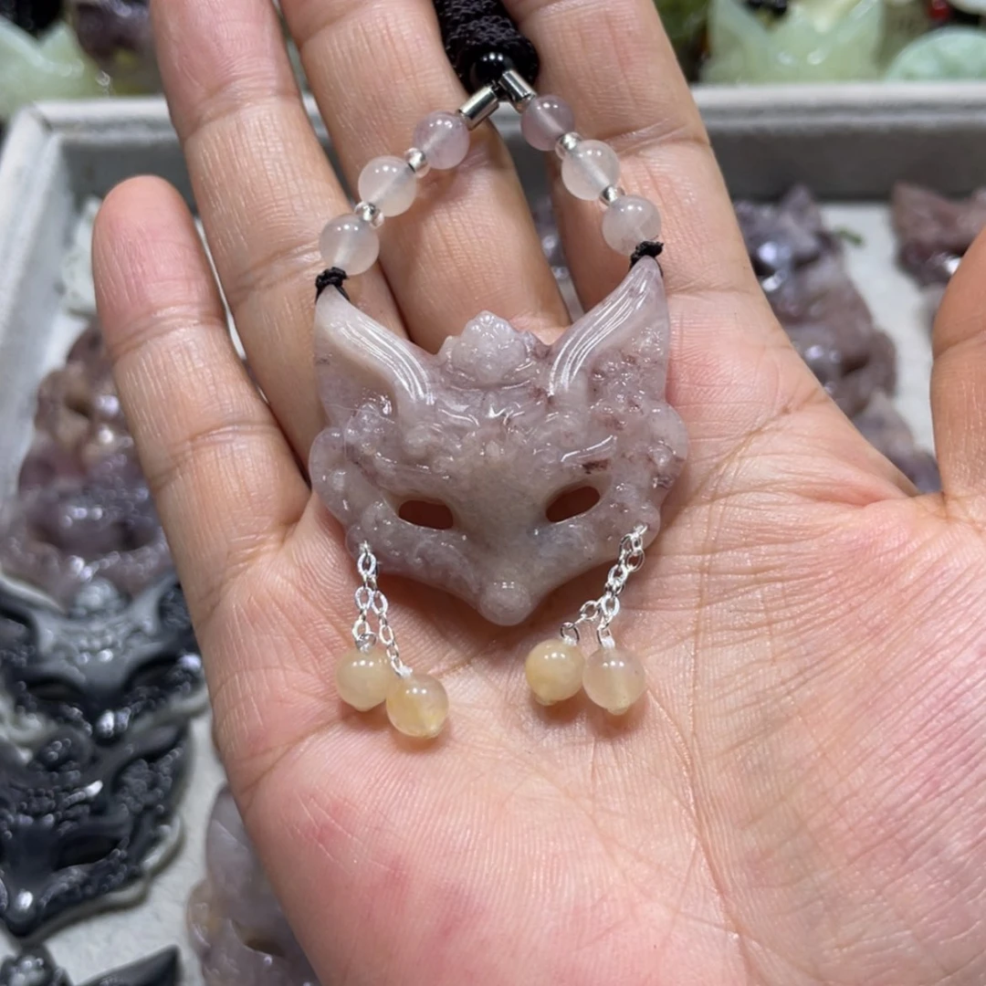 【闪购商品】岫玉颈饰未镶嵌24吊坠