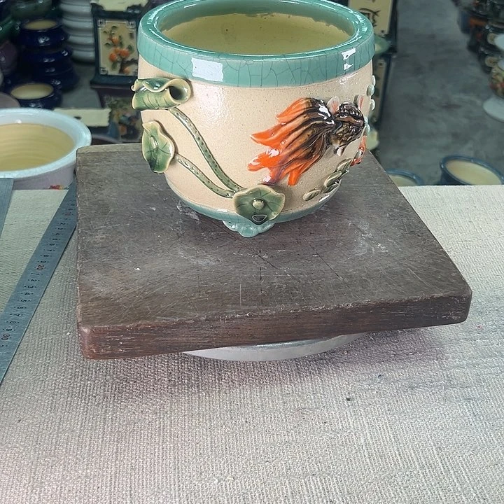泳坤堂石湾盆陶瓷