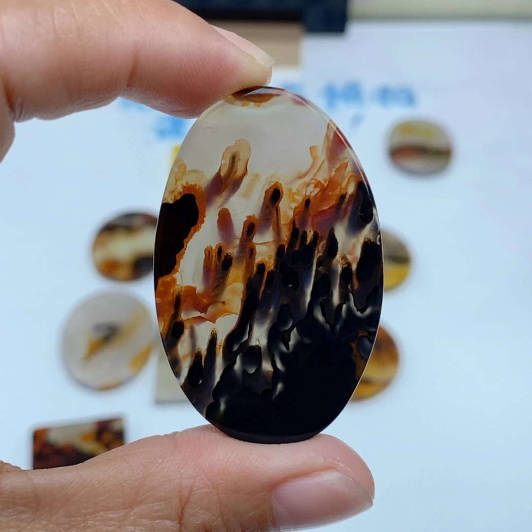 玛瑙/玉髓未镶嵌珠宝半成品