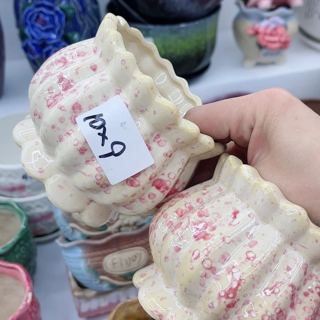 【闪购商品】陶瓷多肉绿植陶瓷花盆