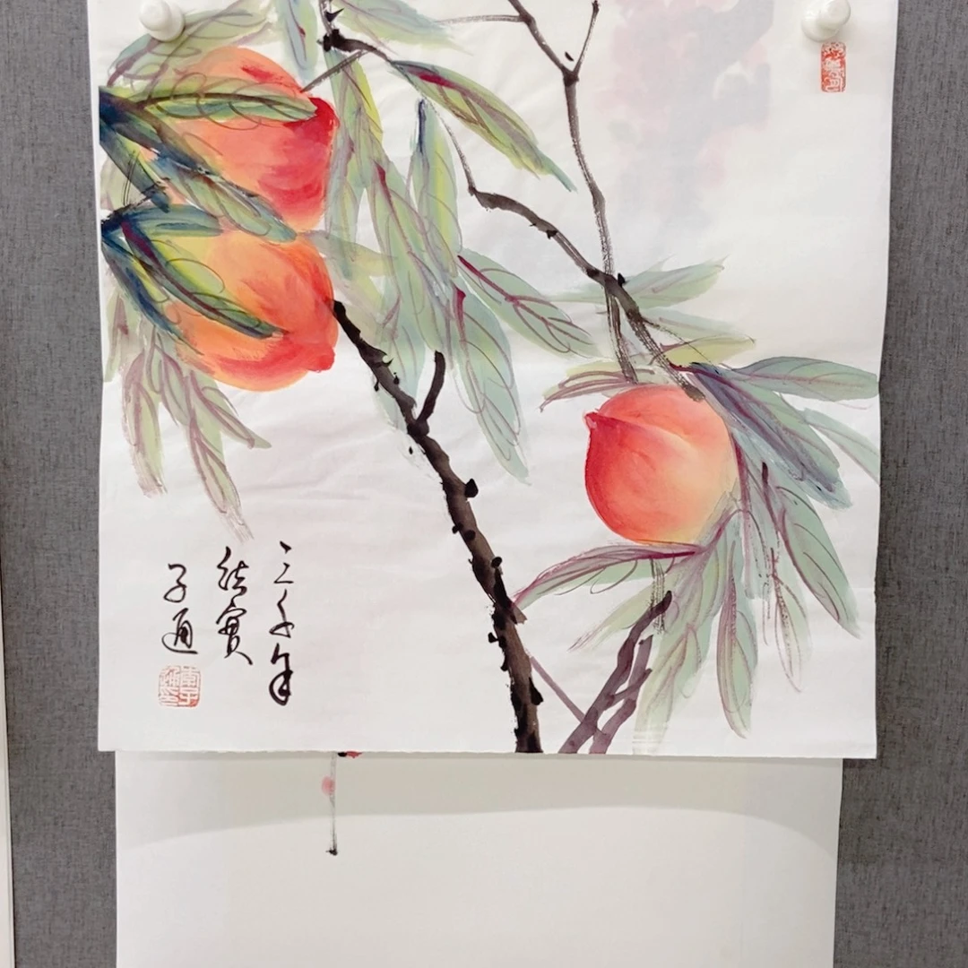国画手写手绘作品100