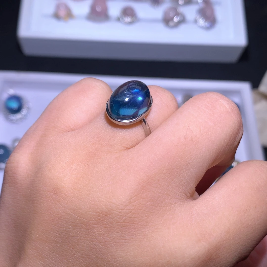 【闪购商品】银S925镶嵌戒指水晶戒指
