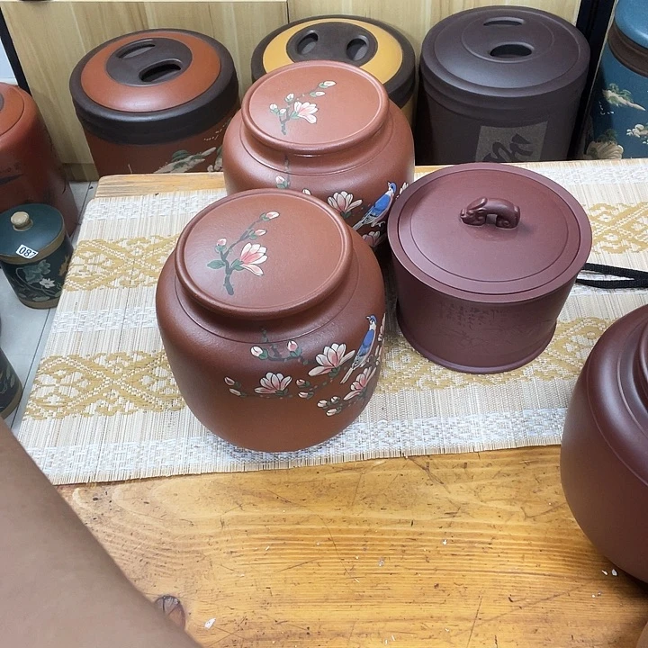 紫砂茶叶罐紫砂茶叶罐